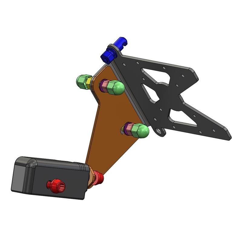 Support de clignotant d'origine Triumph Trident 660